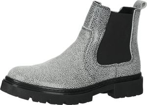 Sporty BULLBOXER ankle boots for girls AJS502E6L WHIBK Black
