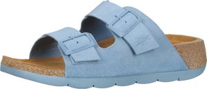 Comfortable FLY London women's slip-on mules P144721 007 Blue