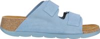 Comfortable FLY London women's slip-on mules P144721 007 Blue