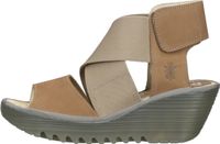 Versatile FLY London sandals, women's sandals P501385 010 Brown