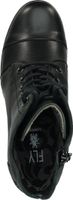 Elegant FLY London ankle boots, lace-up shoes for women P144989 000 Black