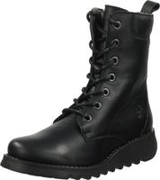 Sporty FLY London ankle boots, lace-up shoes for women P145015 000 Black