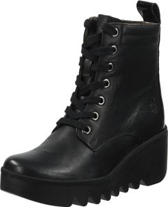 Fashionable FLY London ankle boots, lace-up shoes for women P501329 011 Black
