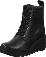Fashionable FLY London ankle boots, lace-up shoes for women P501329 011 Black