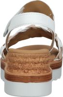 Sandales Gabor tendance, sandales femme 22.089.01, blanches