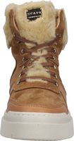 Modische SCAPA Stiefelette Schnürschuhe für Damen 10/2703F 530 Braun