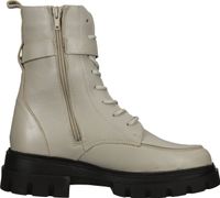 Bequeme SCAPA Stiefelette Schnürschuhe für Damen 21/6683P 120 Beige