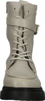 Bequeme SCAPA Stiefelette Schnürschuhe für Damen 21/6683P 120 Beige