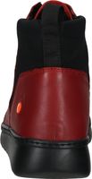 Bequeme softinos Stiefelette Schnürschuhe für Damen P900713 004 Rot