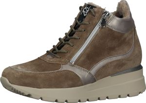 Baskets confortables Waldläufer pour femme, à lacets, couleur beige, référence 793801 201 830