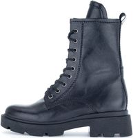 Comfortable Gabor ankle boots, lace-up shoes for women, 92.755.37, black