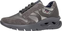 Elegante CallagHan Sneaker Schnürschuhe für Damen 45808 GRIS/GREY Grau