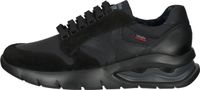 Komfortable CallagHan Sneaker Schnürschuhe für Herren 45405 NEGRO/GRIS Schwarz