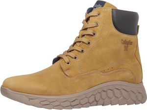 Trendy CallagHan ankle boots, lace-up shoes for men 50907 ARENA Beige