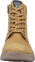 Trendy CallagHan ankle boots, lace-up shoes for men 50907 ARENA Beige