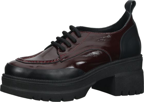 Bequeme ILC Halbschuhe Schnürschuhe für Damen C46-8946 -16-30 Rot