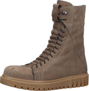 Trendy LAZAMANI ankle boots, lace-up shoes for women, 68.039, taupe beige