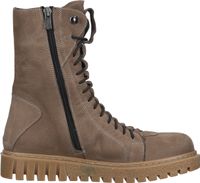 Trendy LAZAMANI ankle boots, lace-up shoes for women, 68.039, taupe beige