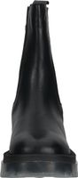 Bequeme LAZAMANI Stiefelette Schlupfschuhe für Damen 67.071 black Schwarz