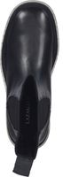 Bequeme LAZAMANI Stiefelette Schlupfschuhe für Damen 67.071 black Schwarz