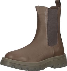 Bottines élégantes LAZAMANI, chaussures à enfiler pour femmes, 67.071 beige taupe