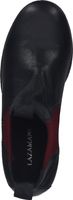 Modische LAZAMANI Stiefelette Schlupfschuhe für Damen 68002 black-red Schwarz