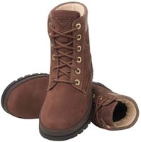 Comfortable Ganter ankle boots, lace-up shoes for women, 4-205012 2700, brown