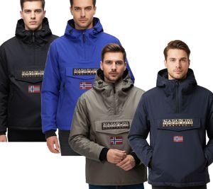 NAPAPIJRI Rainforest Next Water-Repellent Anorak Jacket Outdoor Jacket Black, Royal Blue, Dark Blue, or Gray