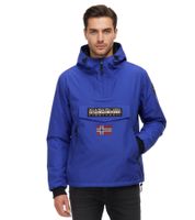 NAPAPIJRI Rainforest Next Water-Repellent Anorak Jacket Outdoor Jacket Black, Royal Blue, Dark Blue, or Gray
