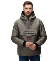 NAPAPIJRI Rainforest Next Water-Repellent Anorak Jacket Outdoor Jacket Black, Royal Blue, Dark Blue, or Gray