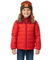 Ziener Kids' Beanies Indri with Stripes and Cuffs - Blue, Pink, Brown, or Blue