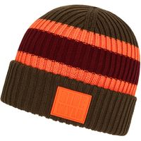 Ziener Kids' Beanies Indri with Stripes and Cuffs - Blue, Pink, Brown, or Blue