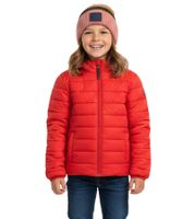 Ziener Kids' Beanies Indri with Stripes and Cuffs - Blue, Pink, Brown, or Blue