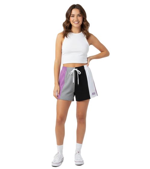 Hollister X Social Tourist Damen Sweat-Shorts Sport-Hose Baumwoll-Hose 365-347-0004-642 Bunt