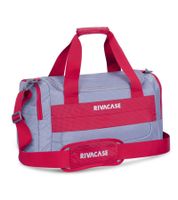 Rivacase Mercantour Duffle Bag leichte Reise-Tasche Sport-Tasche 30L 5235 GR Grau/Rot