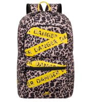Rivacase Erebus Urban Rucksack mit 13,3" Laptopfach Alltags-Rucksack City-Rucksack 14L 5421 LP Leopard Beige/Braun/Schwarz