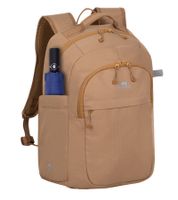 Rivacase Aviva Urban Rucksack mit 14" Laptopfach Alltags-Rucksack City-Rucksack 16L 5432 BG Beige