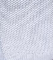 Schlichter ESPRIT Herren Strick-Pullover Rundhals-Sweater Baumwoll-Pullover Weiß