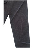 Maglione da uomo alla moda in maglia con toppe sui gomiti tono su tono, lana merino, taglie 144-328, grigio