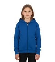 Sweat-shirt à capuche enfant élégant, veste de mi-saison, en coton, 300 g/m², 0620010164 010, bleu roi