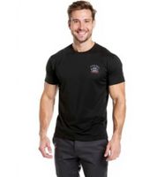 4-Pack U.S. SPORT AMERICA Men's Basic Cotton T-Shirt, Crew Neck, Short Sleeve, Black/White