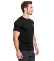 4-Pack U.S. SPORT AMERICA Men's Basic Cotton T-Shirt, Crew Neck, Short Sleeve, Black/White
