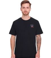 4-Pack U.S. SPORT AMERICA Men's Basic Cotton T-Shirt, Crew Neck, Short Sleeve, Black/White