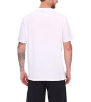 4-Pack U.S. SPORT AMERICA Men's Basic Cotton T-Shirt, Crew Neck, Short Sleeve, Black/White