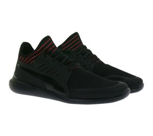Sneakers unisex PUMA X Ferrari SF Evo Cat Mace con logo Ferrari, modello Motorsport, 306228 01, Nero/Rosso
