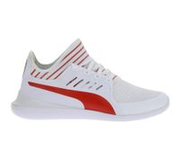 Sneakers unisex PUMA X Ferrari SF Evo Cat Mace con logo Ferrari, scarpe da corsa, 306228 04 Bianco/Nero