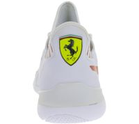 Sneakers unisex PUMA X Ferrari SF Evo Cat Mace con logo Ferrari, scarpe da corsa, 306228 04 Bianco/Nero