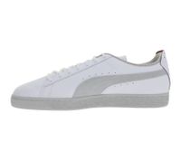 Sneakers da uomo PUMA X Scuderia Ferrari Basket LS con intersuola in EVA, vera pelle, stile Motorsport 306214 02 Bianco