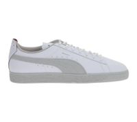 Sneakers da uomo PUMA X Scuderia Ferrari Basket LS con intersuola in EVA, vera pelle, stile Motorsport 306214 02 Bianco