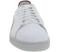 Sneakers da uomo PUMA X Scuderia Ferrari Basket LS con intersuola in EVA, vera pelle, stile Motorsport 306214 02 Bianco